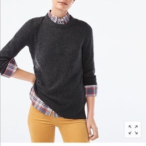NWT J.Crew crewneck sweater with extra soft yarn